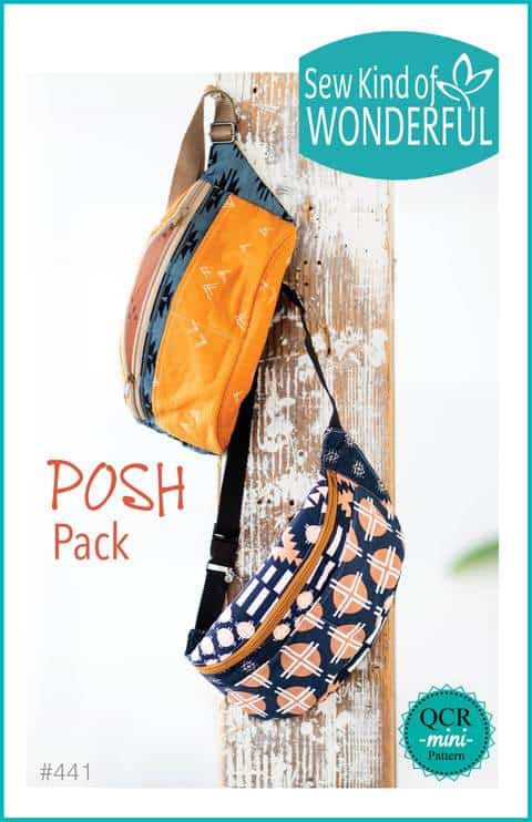 Posh Pack quilt pattern, QCR mini, quick curve ruler mini, sew kind of wonderful, curved piecing