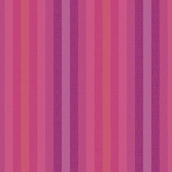 kaleidoscope, allison glass, andover, stripe, pink, purple, 9540, magenta