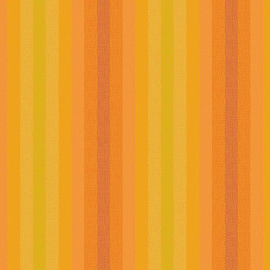 kaleidoscope, allison glass, andover, stripe, yellow, orange, 9540, marmalade