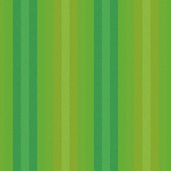 kaleidoscope, allison glass, andover, stripe, yellow, green, 9540, lichen