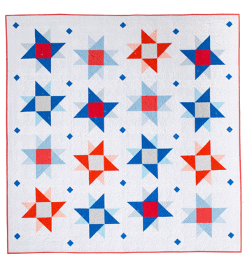 starry skies quilt pattern, then came june, pen and paper patterns, meghan buchanan
