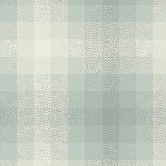 kaleidoscope, allison glass, andover, plaid, grey, white, 9541, cloud