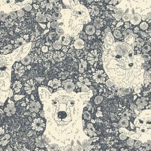 Wandering with Bear Flannel by Bonnie Christine for AGF F-23869