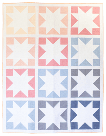 Inside Out Star Quilt Pattern, Then Came June, Meghan Buchanan