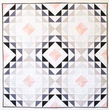 diamond ripples quilt pattern, then came june, meghan buchanan