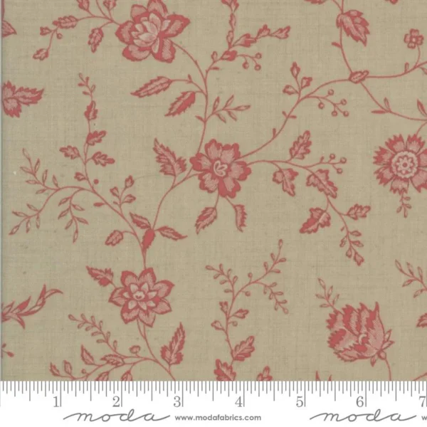 Etonnante Florals Toile Rouenneries Trois (13962-15)