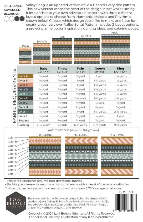 ValleySongBACKcover ValleySongBACKcover